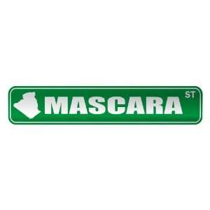   MASCARA ST  STREET SIGN CITY ALGERIA