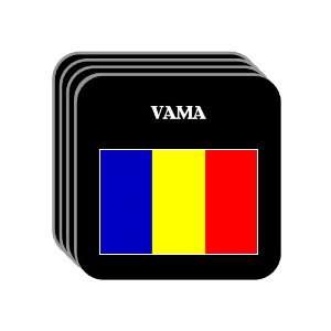  Romania   VAMA Set of 4 Mini Mousepad Coasters 