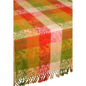 April Cornell 72 by 108 Inch Tablecloth, Song Jacquard Multi  