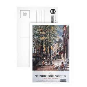  Tunbridge Wells Railway Poster   Postcard (Pack of 8 