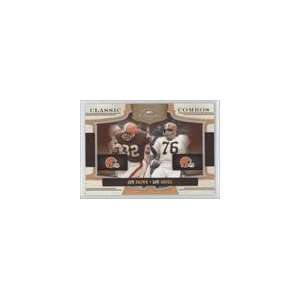   Combos Silver #3   Jim Brown/Lou Groza/250 Sports Collectibles