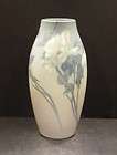 Rookwood Vellum Vase With White Roses, 8 5/8, Rothenbusch   MINT