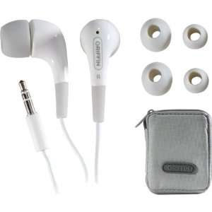    TUNEBUDS WHITE IPOD/ PLAYERS3 SIZES NOISE CANCE Electronics