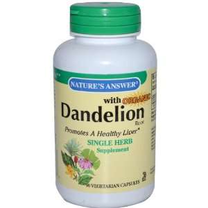   Dandelion Root, Organic 90 gelatin capsules