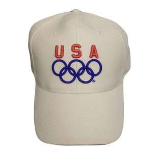  LONDON OLYMPICS USA WEEKENDER BASEBALL HAT CAP KHAKI 