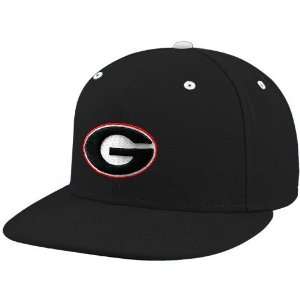   Nike Georgia Bulldogs Black College 643 Fitted Hat