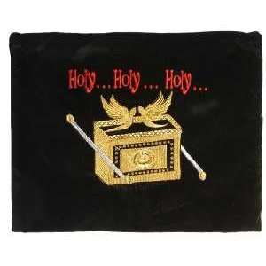    Tallit Bag Embroidered Velvet Ark Of The Covenant 