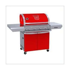  Team Grill Patio MVP Gas Grill   NC State Wolfpack Patio 