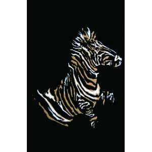  Zebra 28x42 Giclee on Canvas