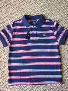 NWT American Living Ralph Lauren Polo Shirt Boys $24 Stripe Short 