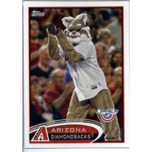   Baxter the Bobcat   Arizona Diamondbacks (ENCASED MLB Trading Card
