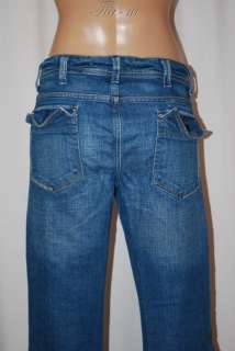 AMERICAN EAGLE OUTFITTERS BOOTCUT LOW RISE THICK STITCHED JEANS WOMEN 