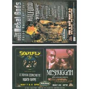  The 2003 Metal Gods Tour Halford Testament Immortal May 2 