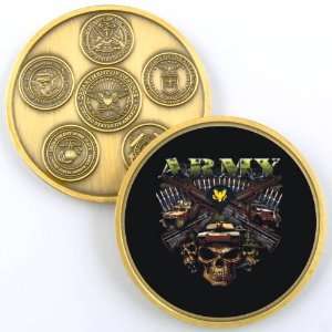  ARMY RANK E 4 SPECIALIST PHOTO CHALLENGE COIN YP355 