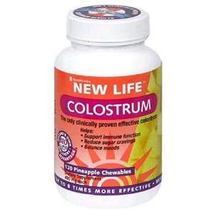  Symbiotics Colostrum Plus Pineapple Chewables,800 mg, 120 