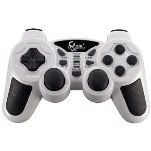  Dual Shock 360 degree Control USB Game Controller for Pc 