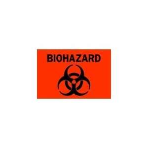 BRADY 43319 Sign,7X10,Biohazard (With Picto)  Industrial 