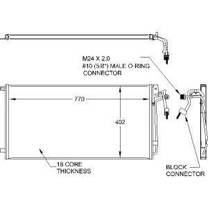  Condenser 1999 95 Buick Automotive