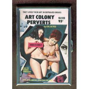  ART COLONY PERVERTS TRASH PULP ID Holder, Cigarette Case 