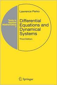   Systems, (0387951164), Lawrence Perko, Textbooks   