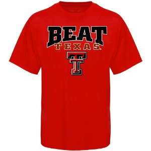   Tech Red Raiders Scarlet Beat Texas Rivalry T shirt