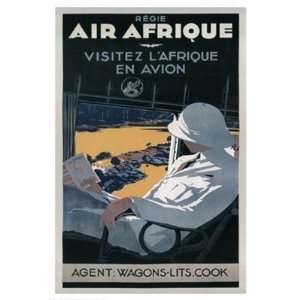  Air Afrique   Poster (26x38)