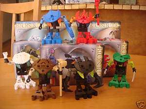 Lego Bionicle Set of 6 Bohrok Va  Complete  *Free Ship*  