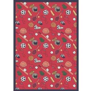  Joy Carpets 417D Multi Sport Soft 7 ft.8 in. x 10 ft.9 in 