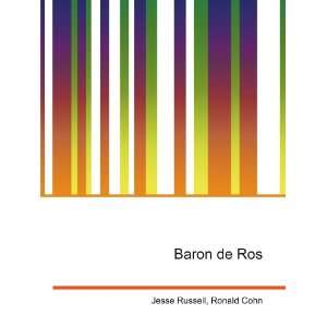  Baron de Ros Ronald Cohn Jesse Russell Books
