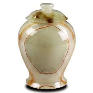  Marble Vase Pet Urn Light Green Onyx