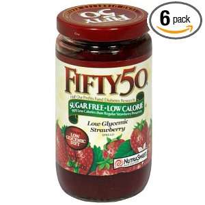 Fifty 50 Strawberry Spread, 12 Ounce Grocery & Gourmet Food