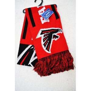   Atlanta Falcons Knit NFL official Knit Stripe Jersey Scarf 2011 NEW