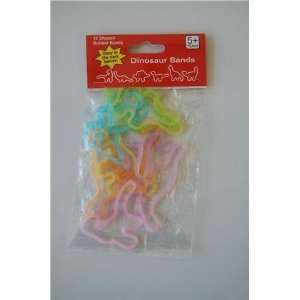  Silly Bands Dinosaur 12 Pcs. Rubber Shaped Bracelet Set Like Silly 