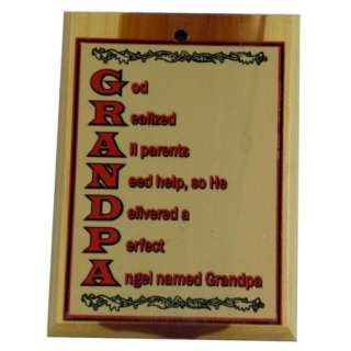 to any room office or other special area grandpa wall decor plaque 