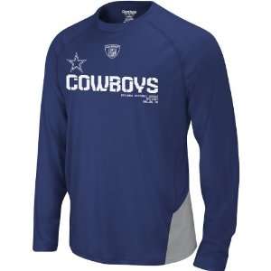  Dallas Cowboys Mens Conflict Performance Long Sleeve Crew 