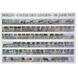  Unter Der Linden, 1820    Print