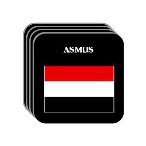  Yemen   ASMUS Set of 4 Mini Mousepad Coasters 