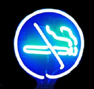 Table Top Lure No Smoke Sign Neon Light Signs Lamp  
