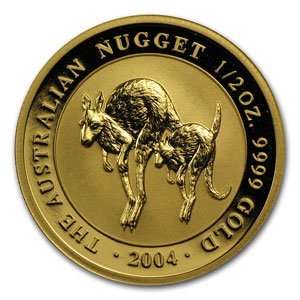  2004 1/2 oz Australian Gold Nugget Beauty