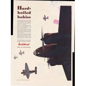  Lockheed Hitler Hermann Hirohito War Effort 1942 Original 