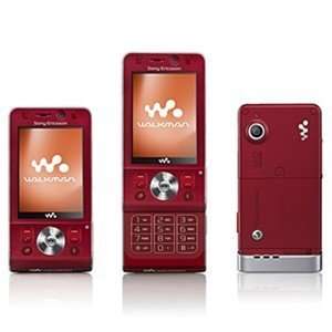 Sony Ericsson W910i Red Quad Band GSM Phone (unlocked) plus 1 GB Micro 
