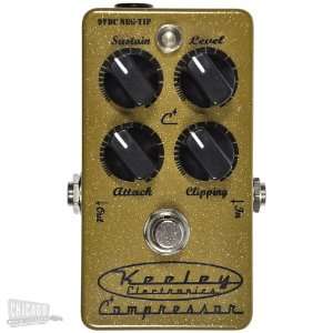  Keeley 4 Knob Compressor   Gold Sparkle Musical 