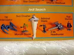 STAR WARS rare Micro Machines Jedi Search set 1996  