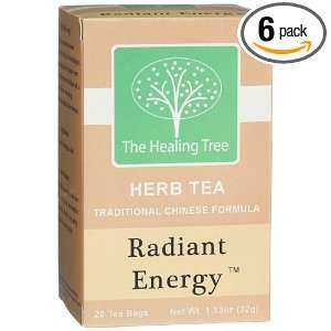 The Healing Tree Traditional Chinese Formula Herb Tea, Radiant Energy 