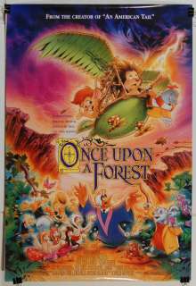 ONCE UPON A FOREST 1993 Hanna Barbera ANIMATION 1SHT  
