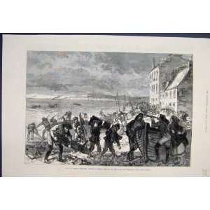  Tay Bridge Disaster Scavengers Broughty Ferry1880 Print 