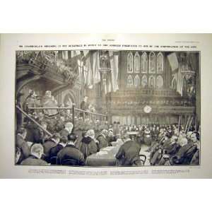    Chamberlain Guildhall Corporation City London 1902
