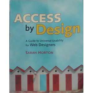  Access By Design (9780323131148) Sarah Horton Books