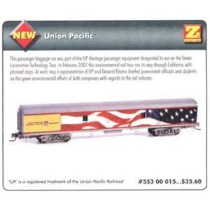 MicroTrains Z Union Pacific Smoothside Passenger Car   UP Heritage 