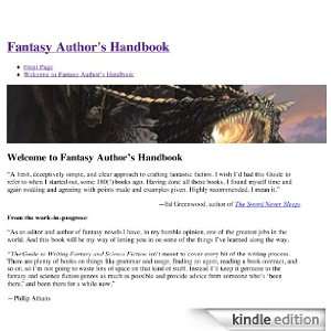  Fantasy Authors Handbook Kindle Store Philip Athans